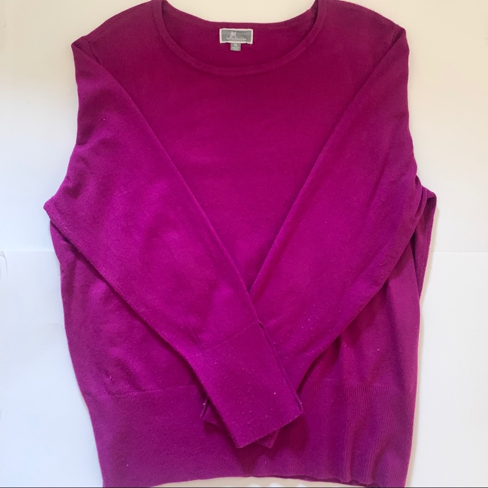 Purple sweater